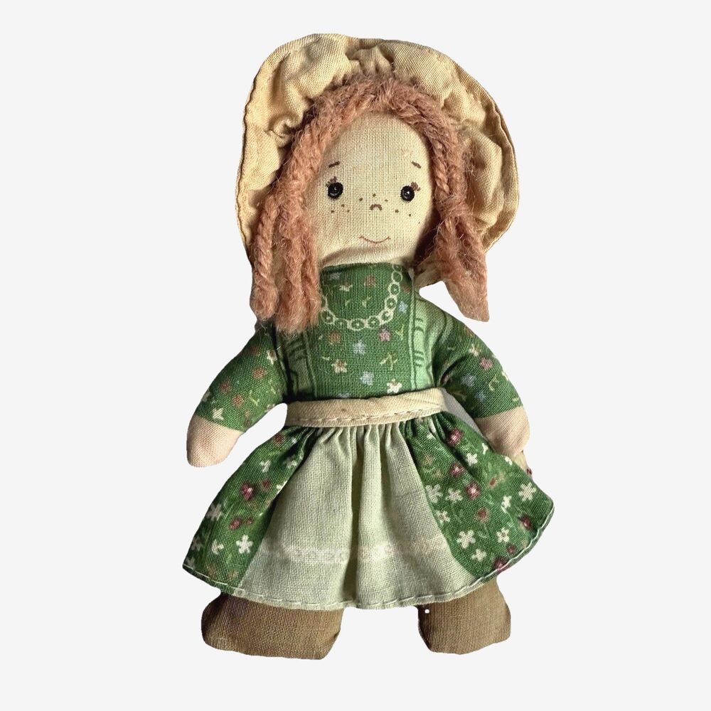 Vintage Knickerbocker Holly Hobbie Amy 5 Inch Mini Rag Doll Removable Skirt READ